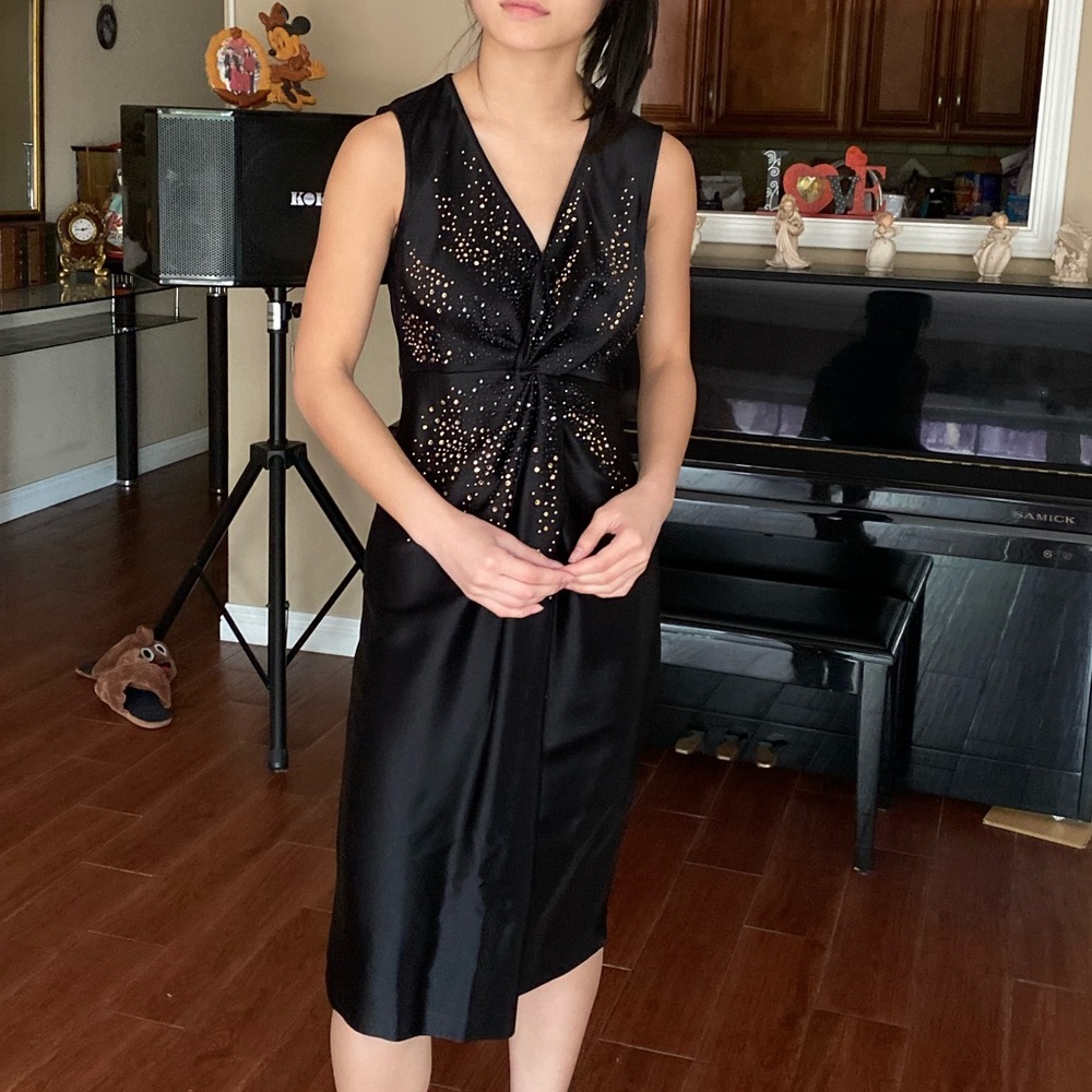 St. John Black Dress